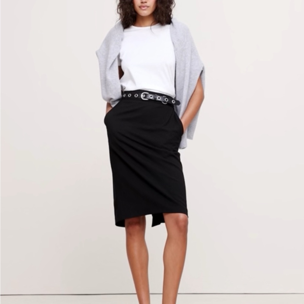 Banana Republic Sienna Wool Skirt NWT